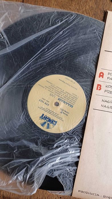 2 stare winyle MAANAM O! i "LIVE"