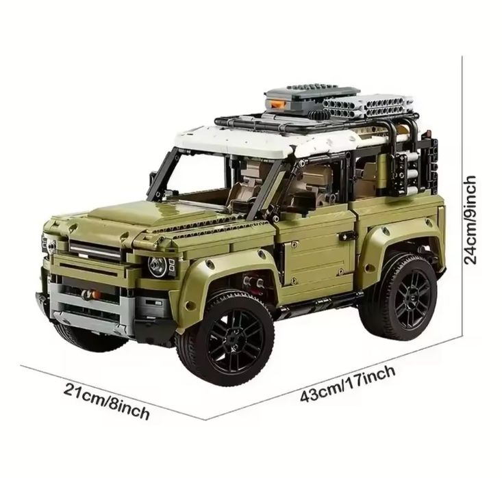 Land Rover Defender 2573 szt klocków, Model 42110