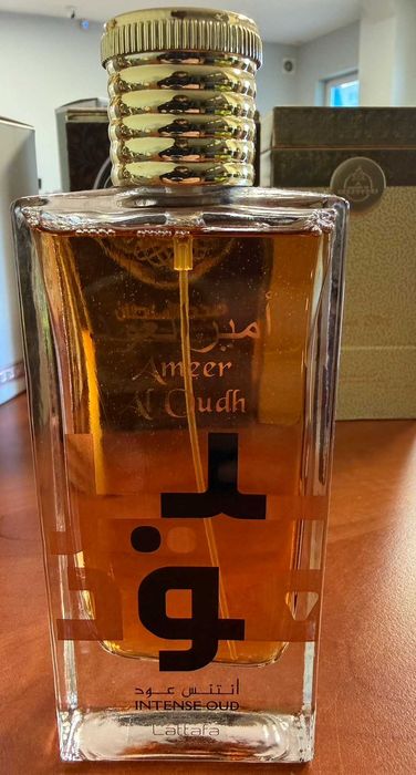 Lattafa Ameer Al Oudh Intense Oud EDP męski 100ml bez opakowania OTWARTY
