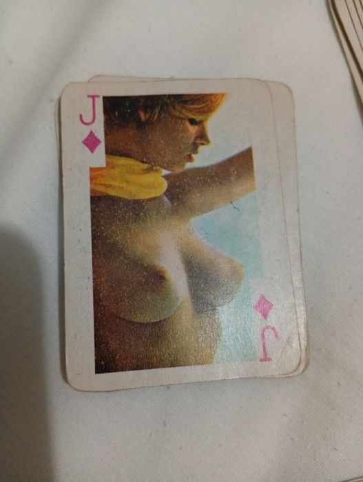 Baralho de Cartas Vintage – Colecionismo / Adulto (Anos 70/80)