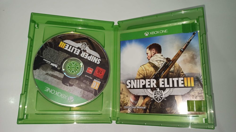 xbox one SNIPER ELITE 3 PL po polsku gra snajperska II wojna światowa