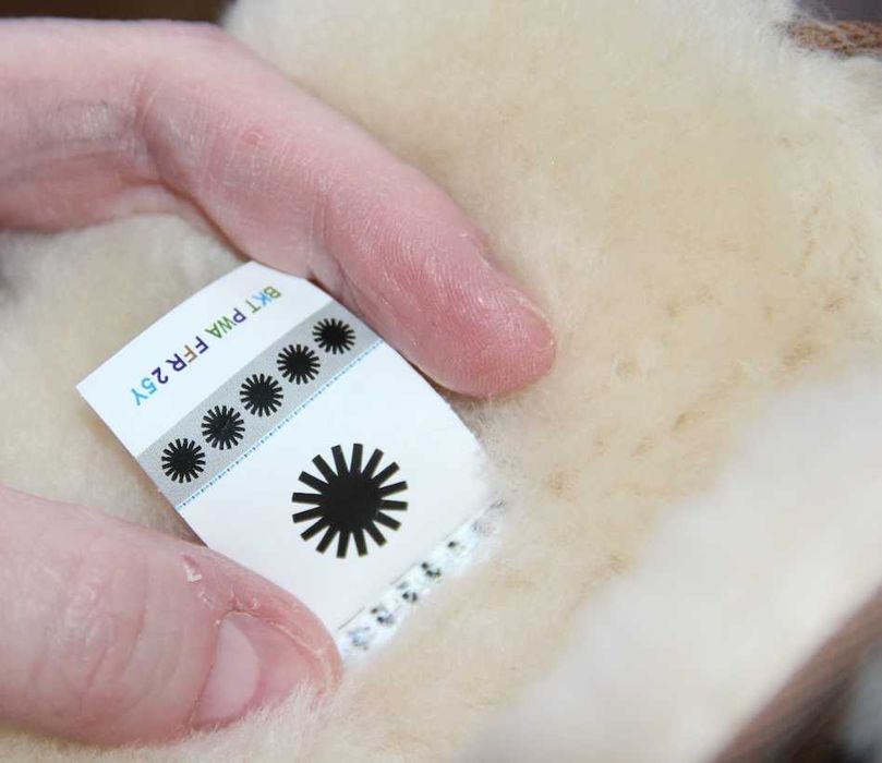 UGG buty kozuszek skóra śniegowce ocieplane botki kozaki brązowe 39
