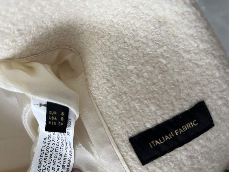 Жакет піджак твід massimo dutti