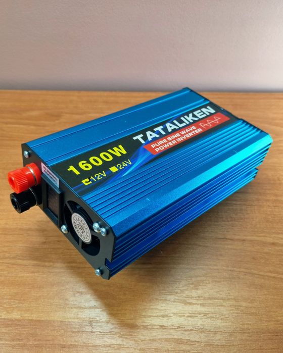 Tataliken 1600W 12V — Інвертор Чистий Синус для котла та холодильника | перетворювач напруги

Так можна?