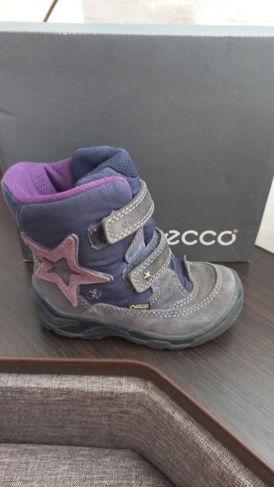 Детские зимние термо ботинки Ecco р.27 и р.30