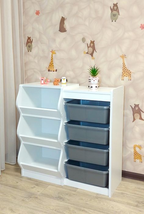 ‼️Для ІГРАШОК‼️ Стелаж для іграшок полиця Комод органайзер для игрушек