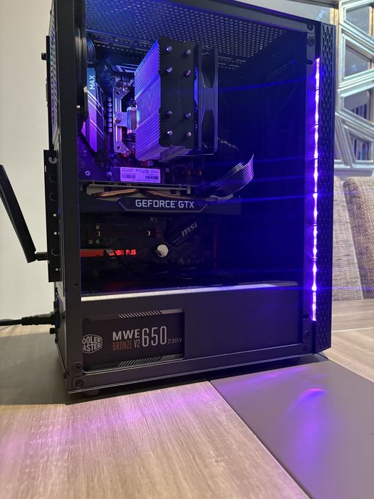 Pc Gaming Custom Ryzen 7 GTX 1660ti 512 nvme Win11 Wifi Bluetooth