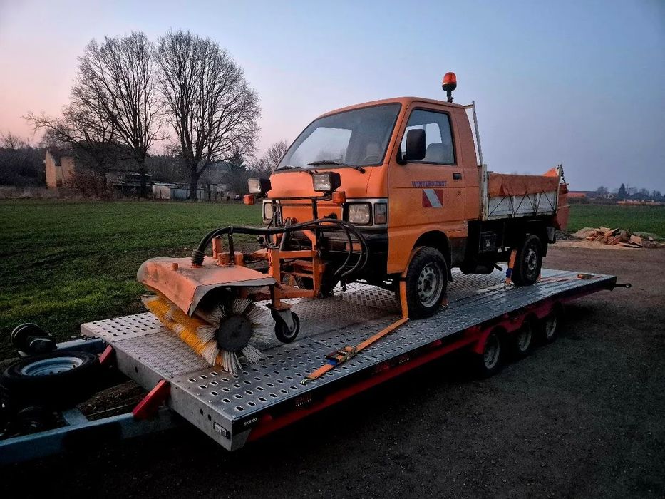 PFAU S85  Piaggio Porter 4x4  wywrotka zamiatarka piaskarka odśnieżarka pług