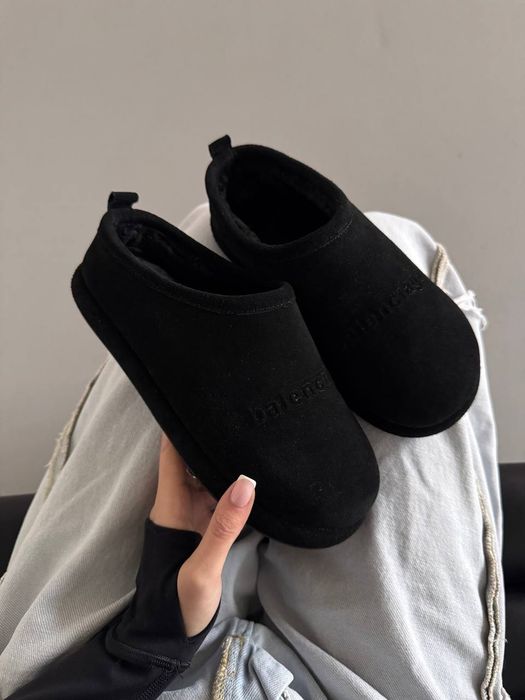 Мюлі Balenciaga Alaska Soft Mules premium з натуральним хутром