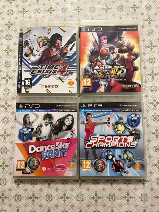 Jogos PS2 e PS3 usados