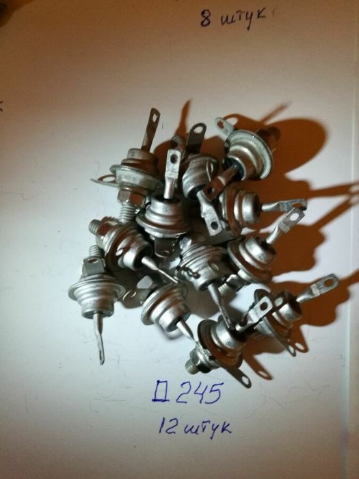 Диоды , тиристоры, а также стабилитроны (НОВЫЕ).