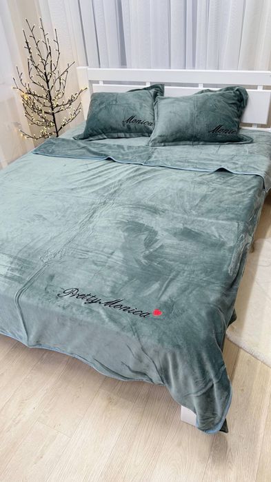 Велюрова постільна білизна Моніка