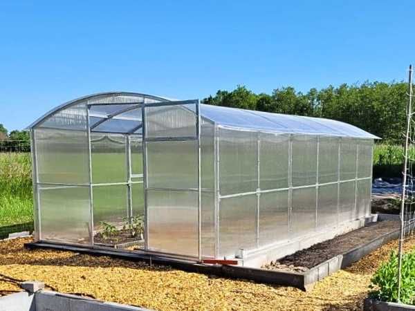 Szklarnia 3x4 3x6 3x8 3x10 Poliwęglan 4/6mm profil 40x20 Proste ściany