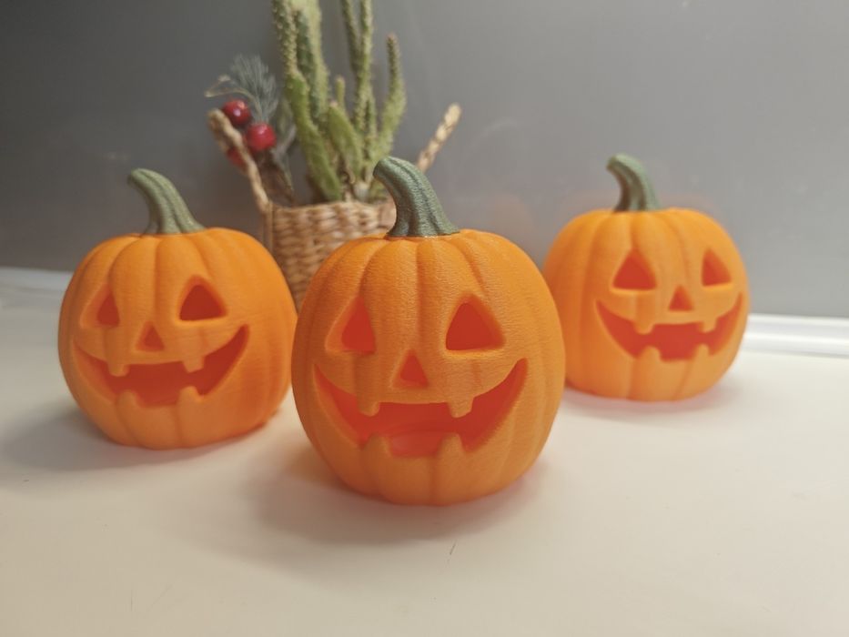 Dynie ozdobne na Halloween