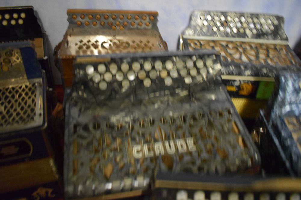 Concertinas lote de 10 no total 2 voz e 3 voz