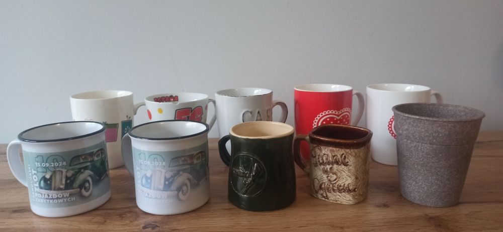 Kubki małe i duże