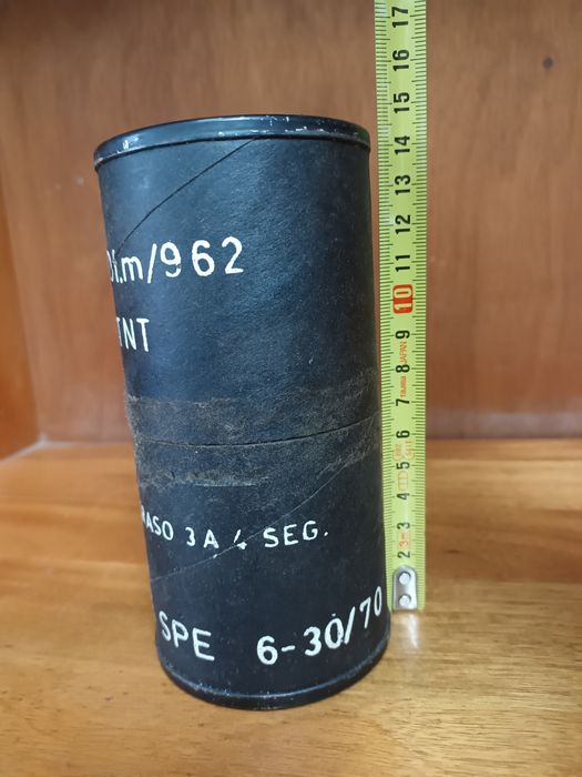 Invólucro militar original Tnt (VAZIO)