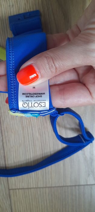 Niebieska góra od bikini Esotiq M