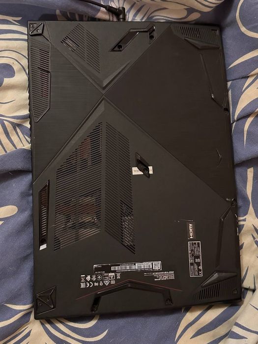 Игровой ноутбук MSI GF63 Thin / i5-10500H / GTX 1650 / 8GB / SSD 256