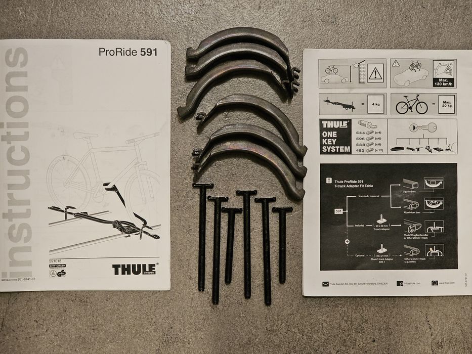 Thule ProRide 591 bagażnik dachowy na rower