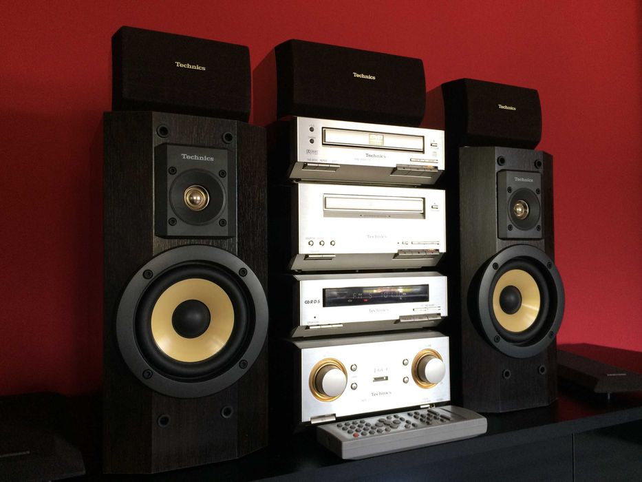 Technics SE-HDV600 wieża DVD Pro Logic VGCA RDS Flagowy model