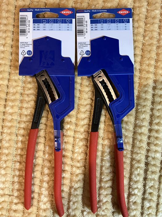 2 Alicatas Knipex novas