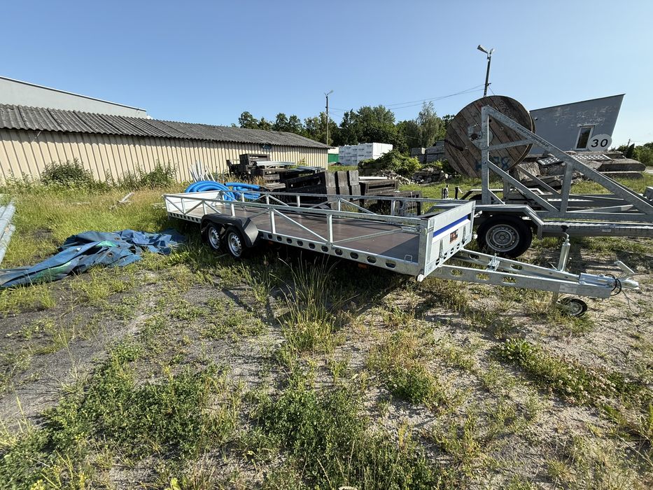 Wynajem przyczepa „dluzyca” 6 metrow 750 kg na „B”