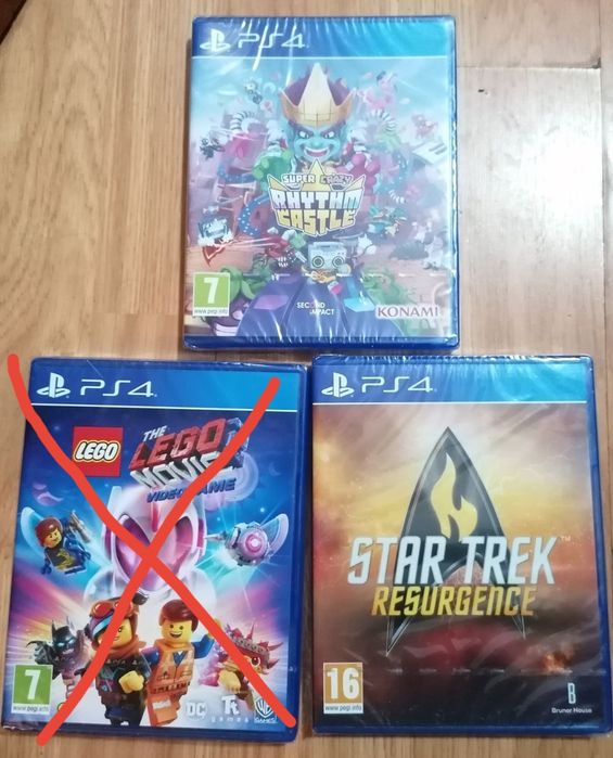 2 Jogos PS4 (Novos/Selados)