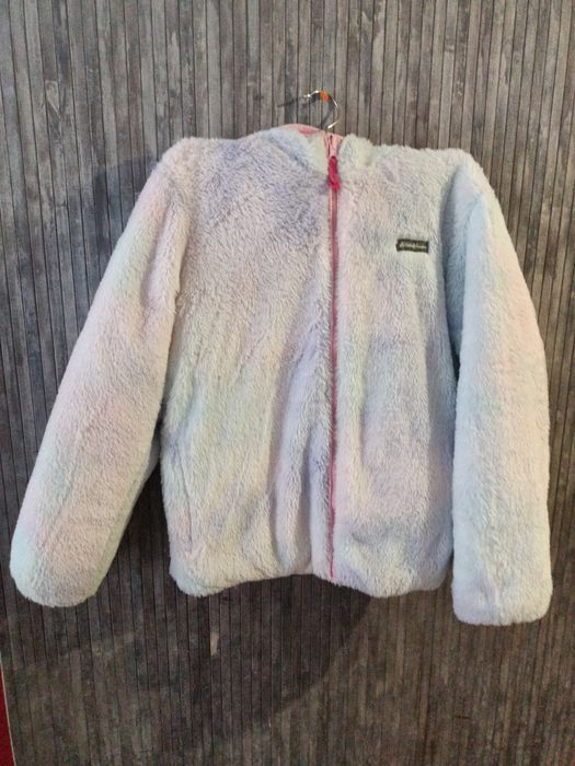 Гарна двостороння куртка шубка 140 р