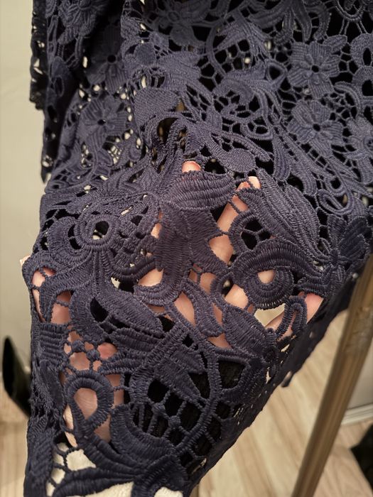 Nowa koszula z ażurowym haftem Zara