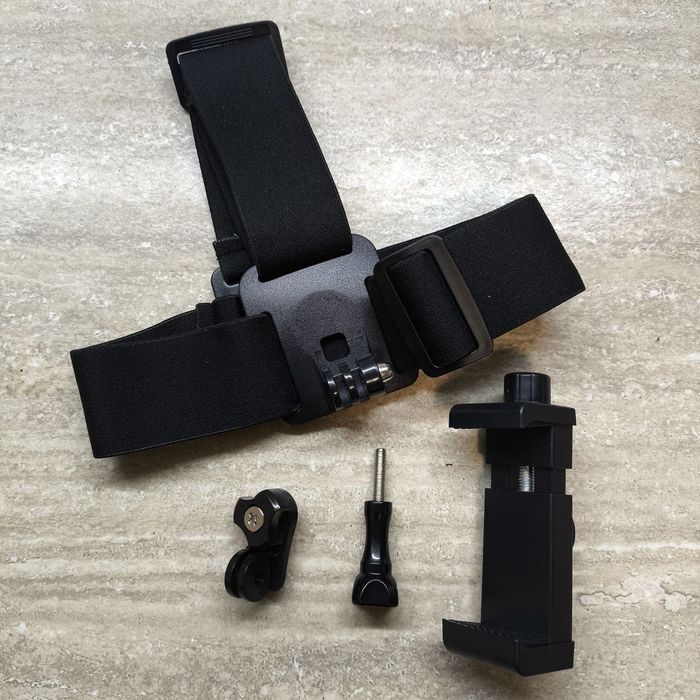 Крепление для экшн камер GoPro на голову / Крепления для телефона