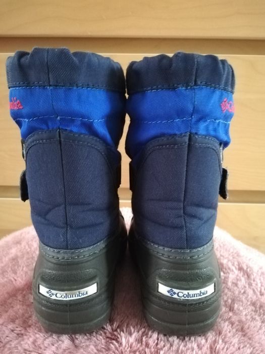 Śniegowce COLUMBIA roz. 25, kozaki, wodoodporne, WATERPROOF, ocieplane