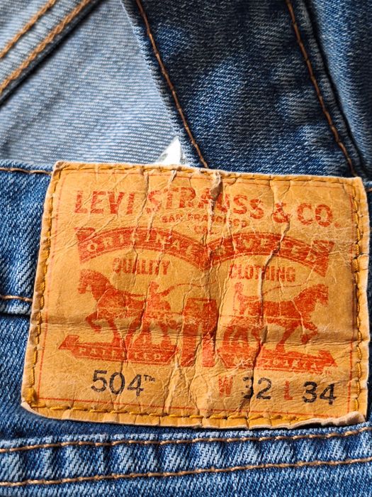 Джинси Levi's 504 W32L34 чоловічі