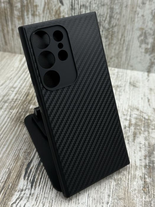 Чехол тонкий Carbon TPU на Samsung S24/ S24 Plus/ S24 Ultra Чохол