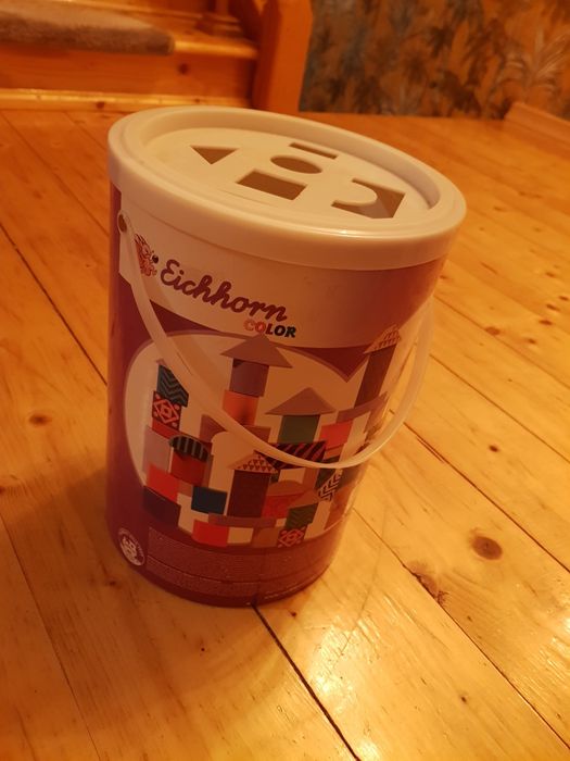 Drewniane klocki dla dzieci Eichhorn