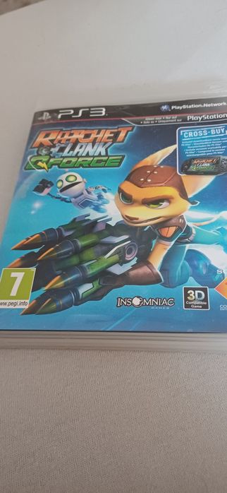 Ratchet  & Clank qforce pl na ps3
