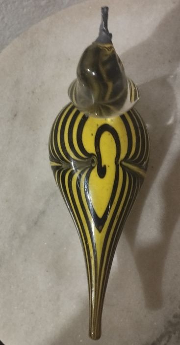 Perdiz/Pássaro Murano assinado Glass Studio