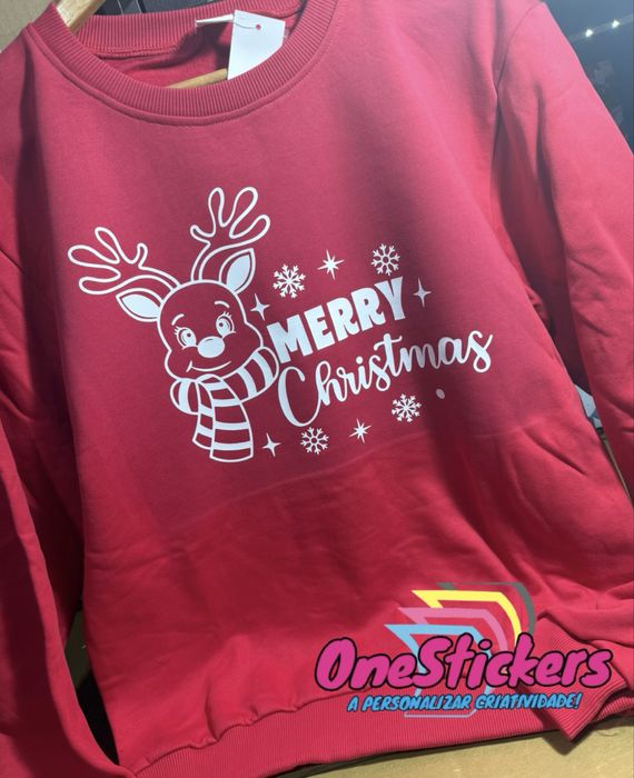 Sweat sem capuz personalizada