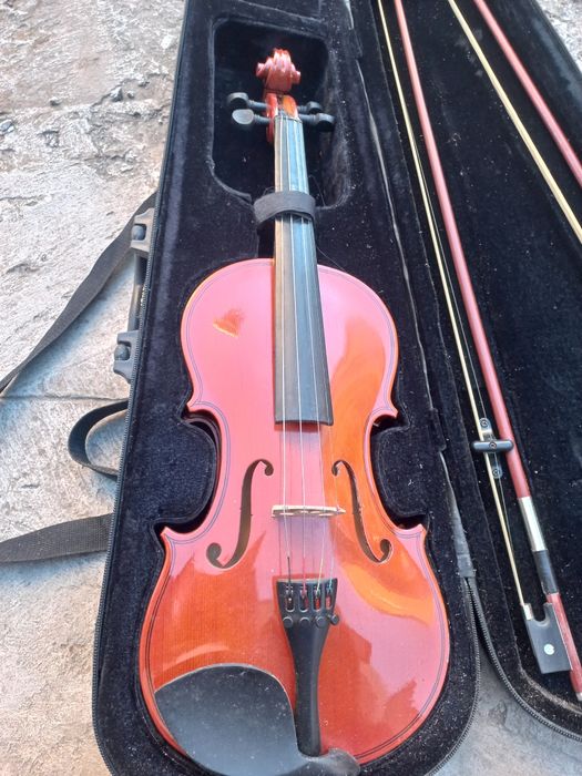 Скрипка  футляр.