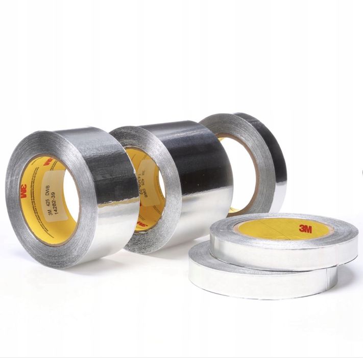 3M Taśma Aluminiowa / Srebrna „50mm x 50m”  Oryginał 425