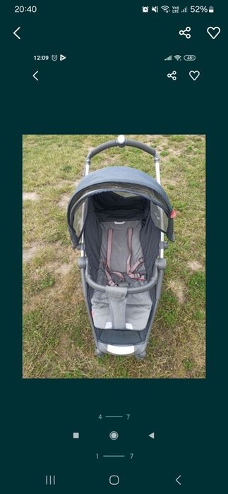 Wózek spacerowy espiro i bujaczek