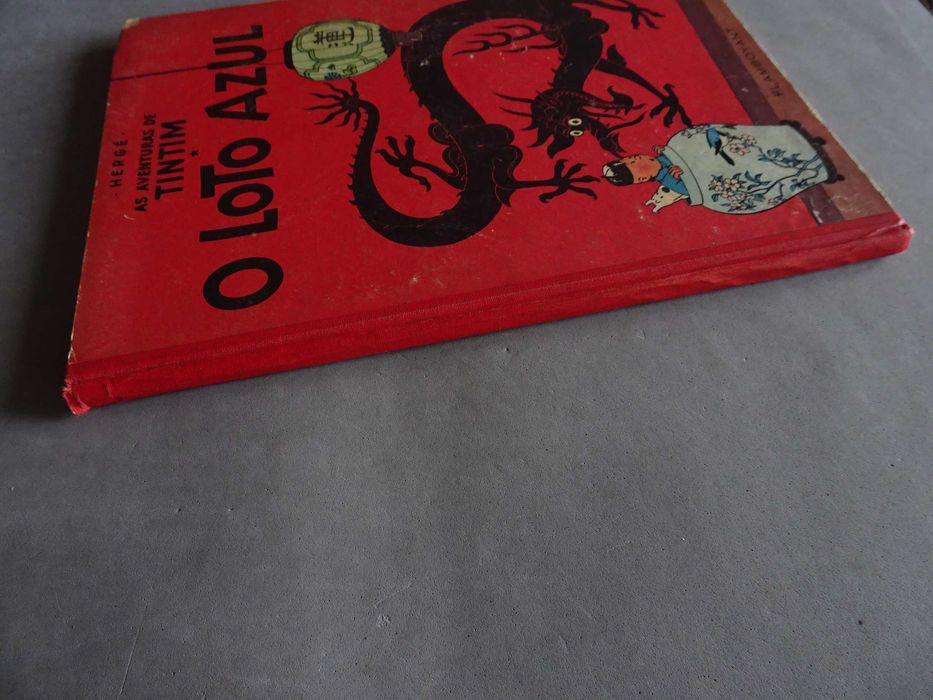 As aventuras de Tintim - O Loto Azul (Flamboyant - capa dura)