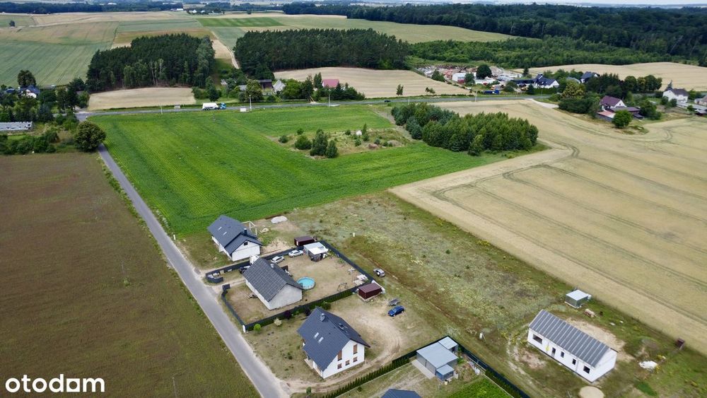 Działki z MPZP  - 5km od Tucholi