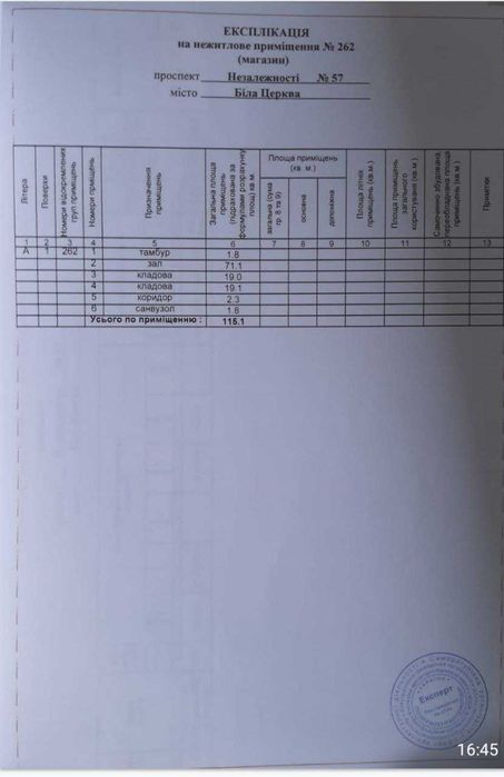 Оренда Комерційного приміщення (фасад, максимальний трафік)