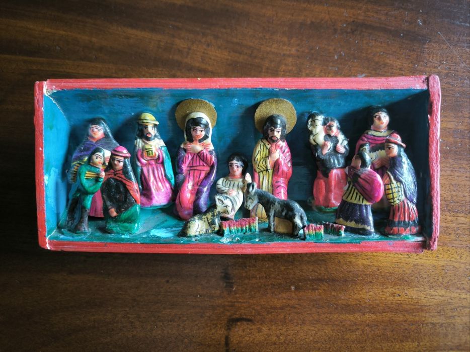 Presépio Peruano 20x9cm (anos 80)