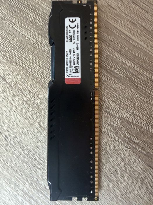 Memória RAM HyperX Fury 8GB  DDR4