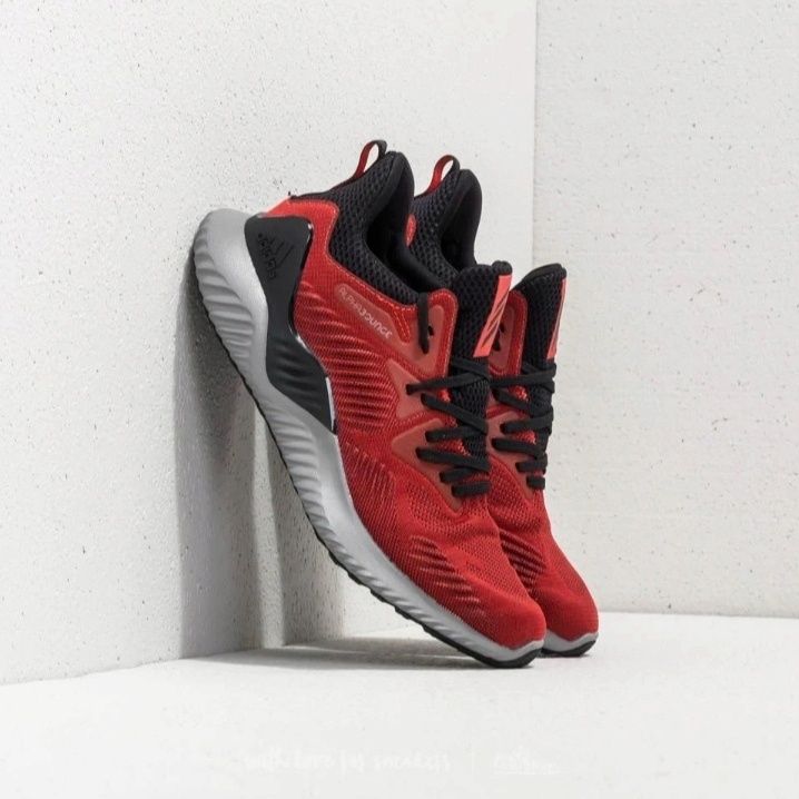 Adidas alpha 2025 bounce red
