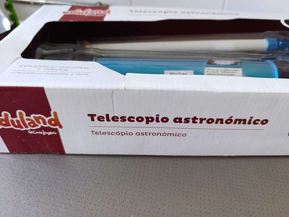 Telescópio astronómico Eduland - brinquedo educativo - NOVO