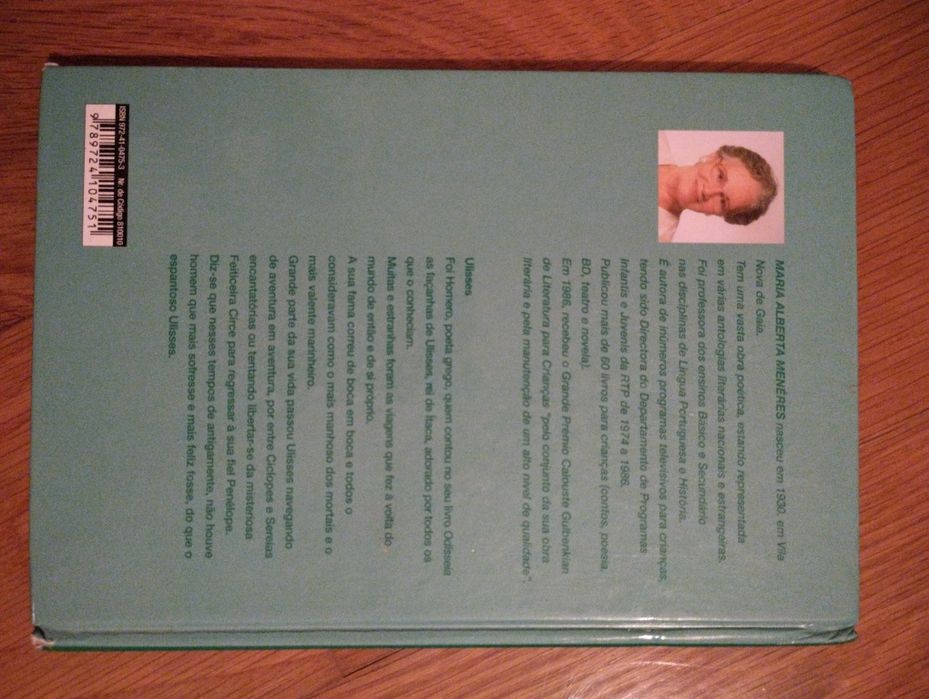 Livro: Ulisses - Maria Alberta Menéres