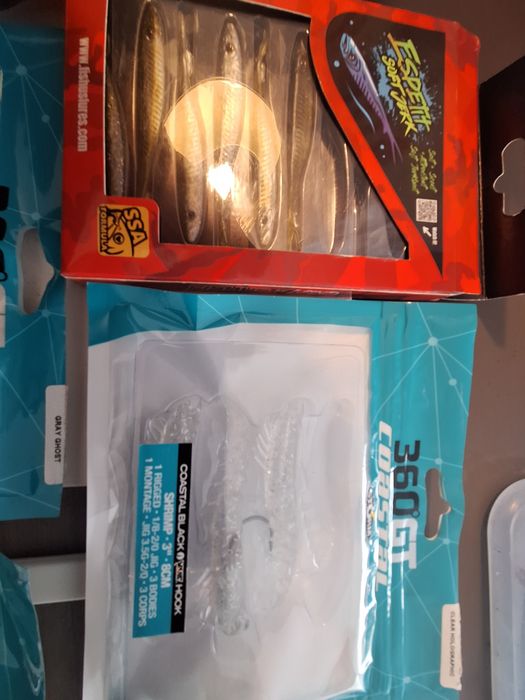 Amostras de spinning várias marcas